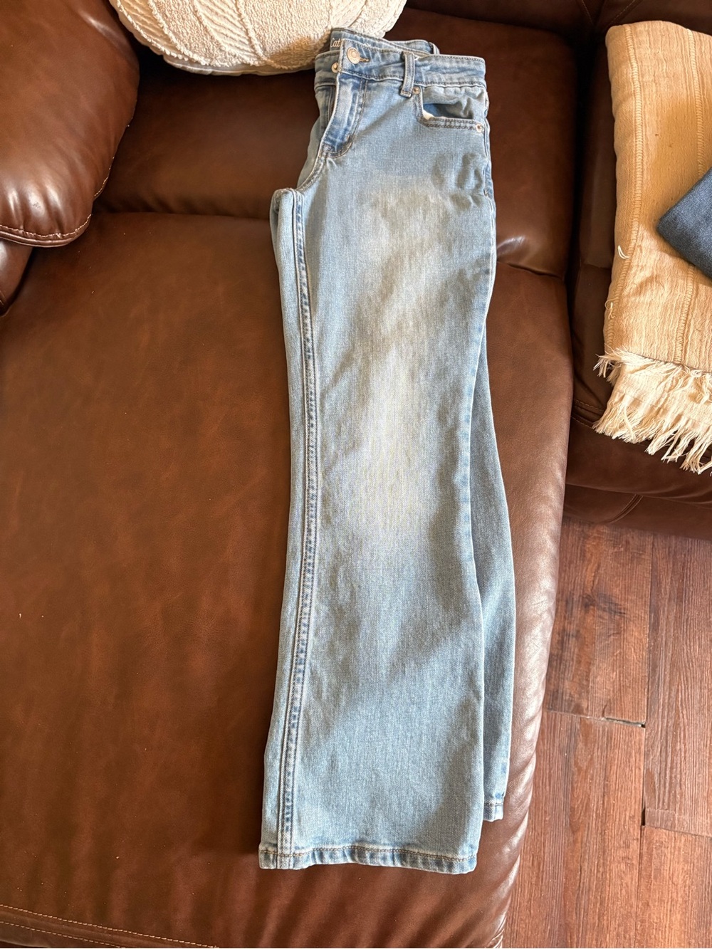 Cat & Jack Light Blue Kids Straight-Leg Jeans